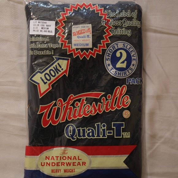 Whitesville - Short Sleeve TShirt - Navy Blue - Size M (Medium) - Picture 1 of 9